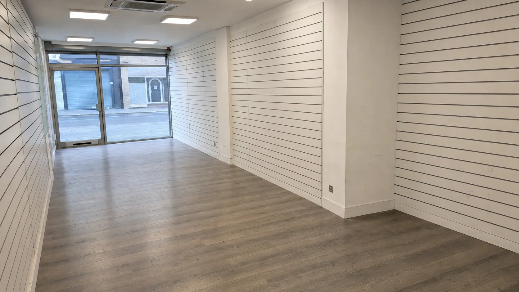 London shop before and after Oxload shop clearance — after